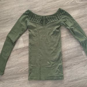 Free People Intimately long sleeve in green